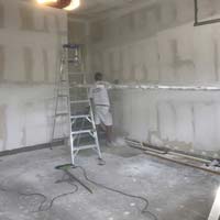 Plastering